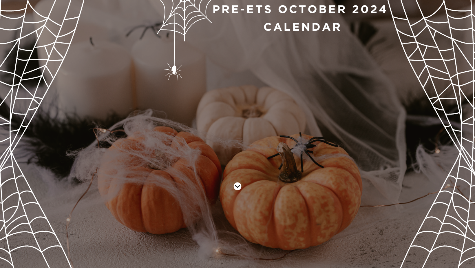 Pre-ETS October 2024 Calendar